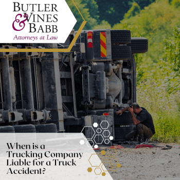 When is a Trucking Company Liable for a Truck Accident?