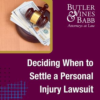 Deciding When to Settle a Personal Injury Lawsuit