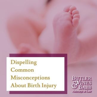 Dispelling Common Misconceptions About Birth Injury