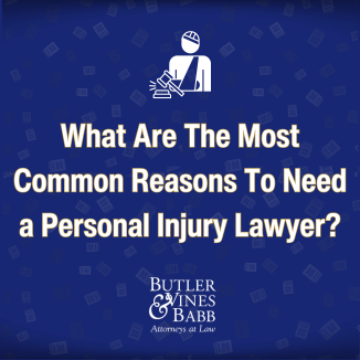 What Are The Most Common Reasons To Need a Personal Injury Lawyer?